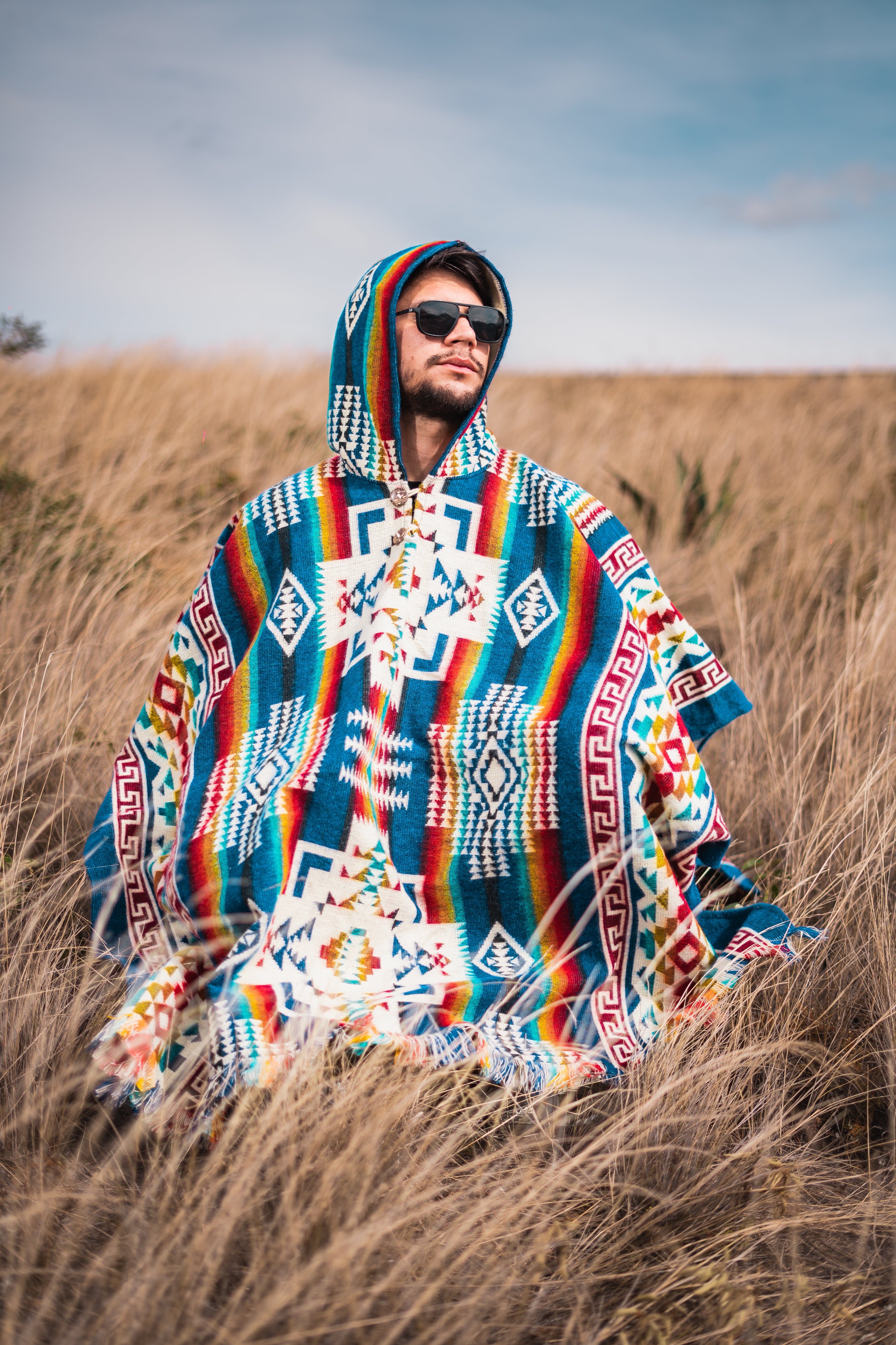 Alpaca poncho