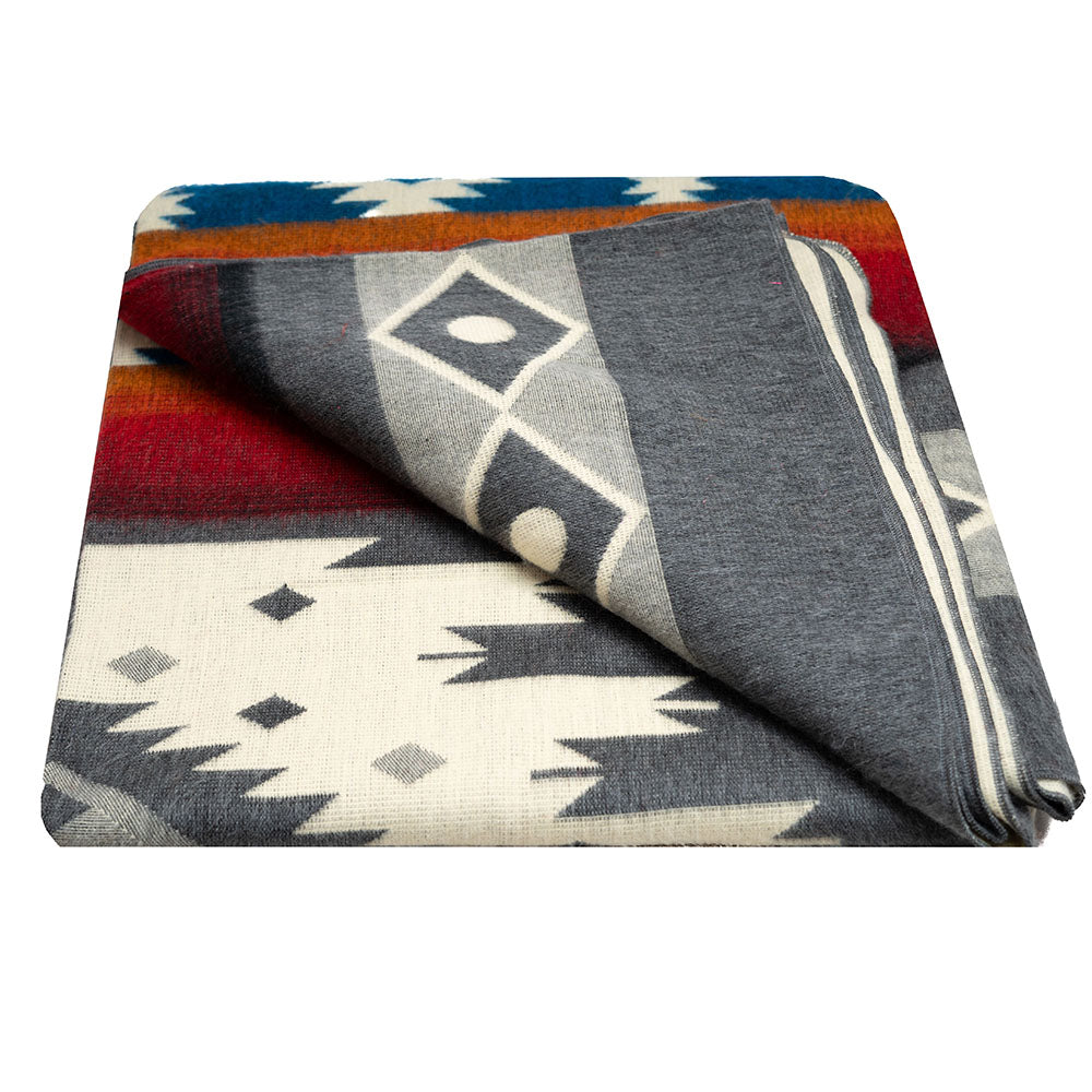 Alpaca Blanket King or Queen Size | 70% Alpaca Wool | Breathable Hypoallergenic Ultra Soft | Large Warm Traditional Handmade | 85 x 80 inches | Non Scratchy or Itchy.